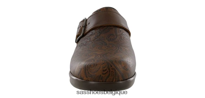 femmes polyvalent cow-boy floral SAS sabot glisser sur mocassins VF6ZVJ237