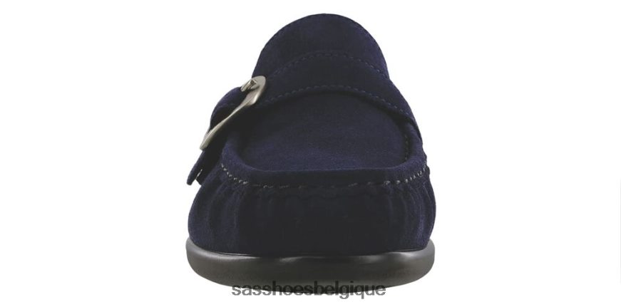 femmes polyvalent daim bleu marine SAS mocassins à enfiler lara VF6ZVJ227
