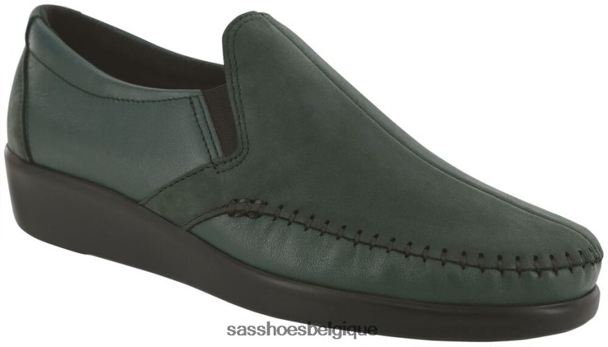 femmes polyvalent forêt verte SAS mocassins à enfiler de rêve VF6ZVJ187