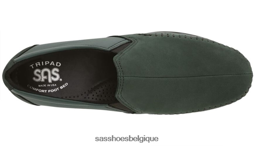 femmes polyvalent forêt verte SAS mocassins à enfiler de rêve VF6ZVJ187