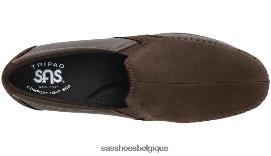 femmes polyvalent gazon/café SAS mocassins à enfiler de rêve VF6ZVJ185