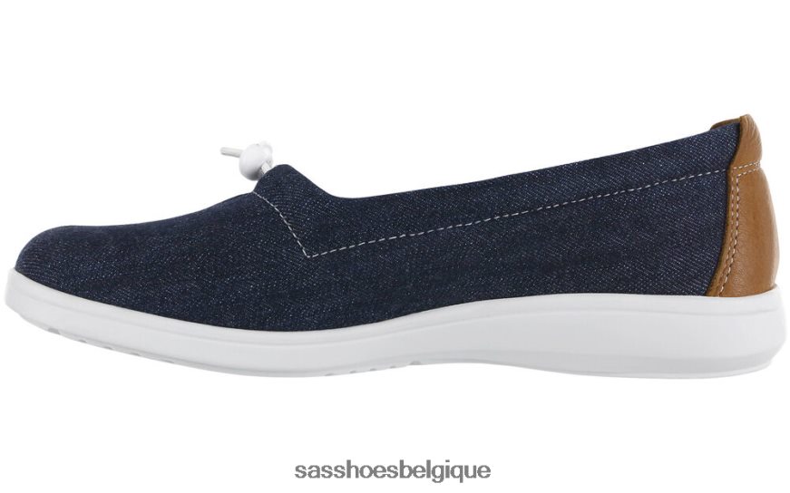 femmes polyvalent jean bleu SAS mocassins à enfiler funk active VF6ZVJ231
