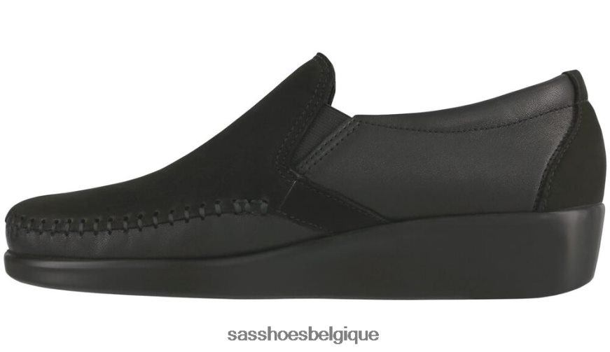 femmes polyvalent noir anthracite SAS mocassins à enfiler de rêve VF6ZVJ188
