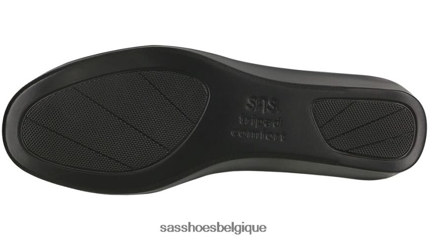 femmes polyvalent noir/lézard SAS mocassins à enfiler nora VF6ZVJ246