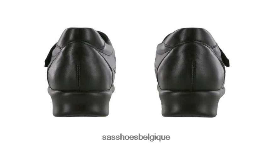 femmes polyvalent noir lisse SAS mocassins à enfiler en saule VF6ZVJ233
