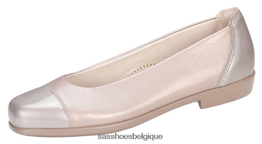 femmes polyvalent perle nue SAS mocassins à enfiler en coco VF6ZVJ393