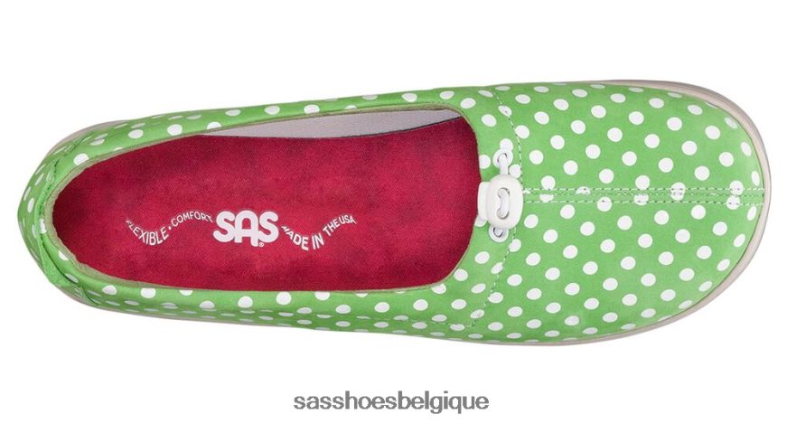 femmes polyvalent point vert SAS mocassins à enfiler funk active VF6ZVJ261