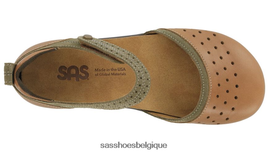 femmes polyvalent sauge du désert SAS chaussure eden mary jane VF6ZVJ8