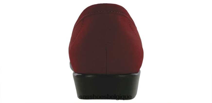 femmes polyvalent tetris rouge SAS simplifier le glissement sur les mocassins VF6ZVJ218
