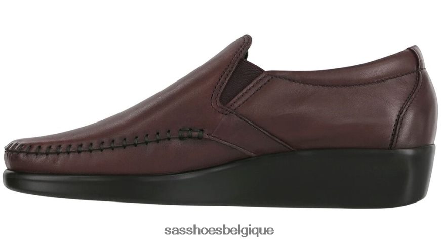 femmes polyvalent vin SAS mocassins à enfiler de rêve VF6ZVJ179