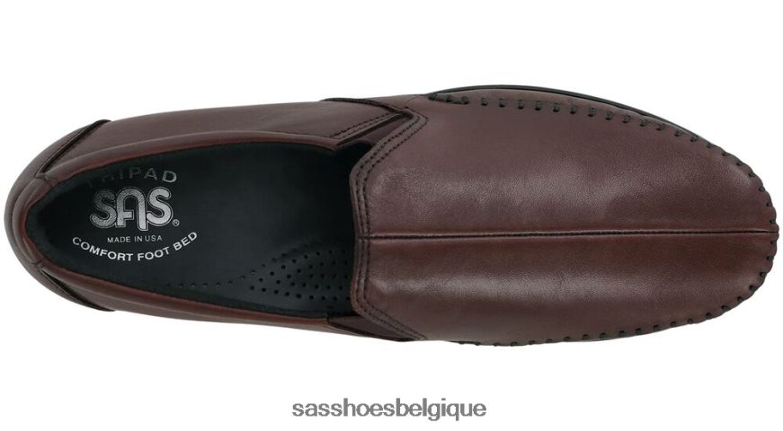 femmes polyvalent vin SAS mocassins à enfiler de rêve VF6ZVJ179