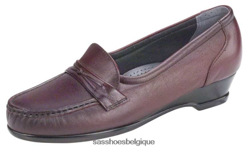 femmes polyvalent vin antique SAS mocassins à enfiler plus facilement VF6ZVJ200