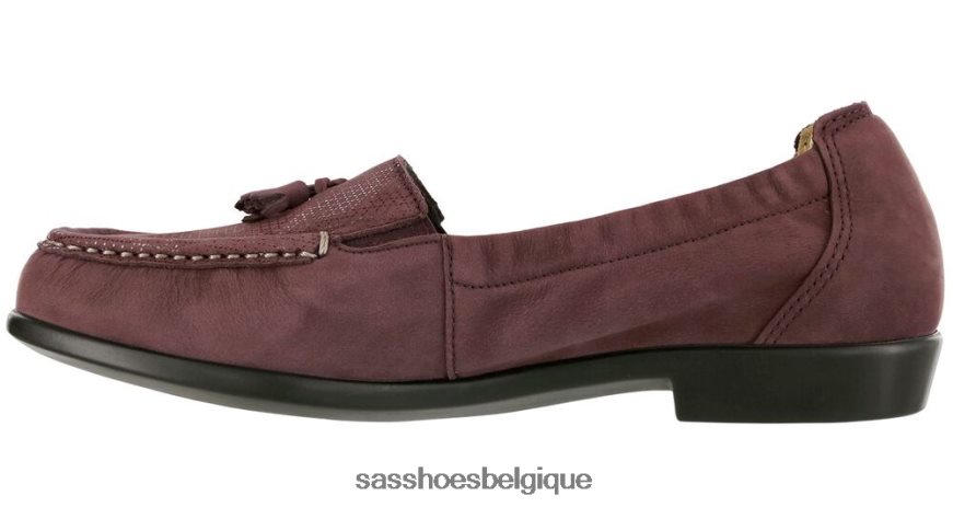 femmes polyvalent vin de Webster SAS espoir glisser sur mocassins VF6ZVJ208