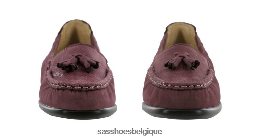 femmes polyvalent vin de Webster SAS espoir glisser sur mocassins VF6ZVJ208