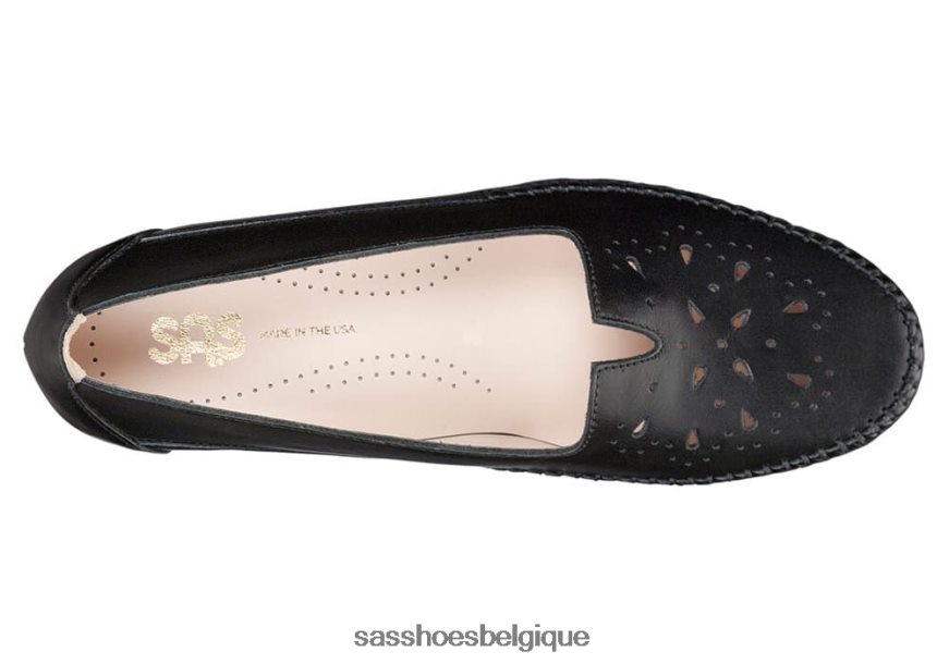 femmes inspiré alfa noir SAS sonyo glisser sur le talon VF6ZVJ355