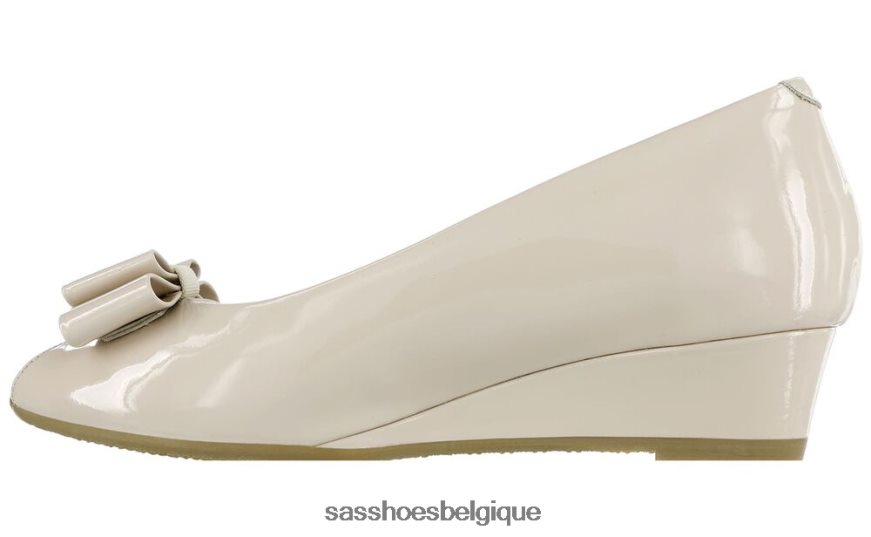 femmes inspiré brevet d\'os SAS ava peep toe wedge VF6ZVJ400