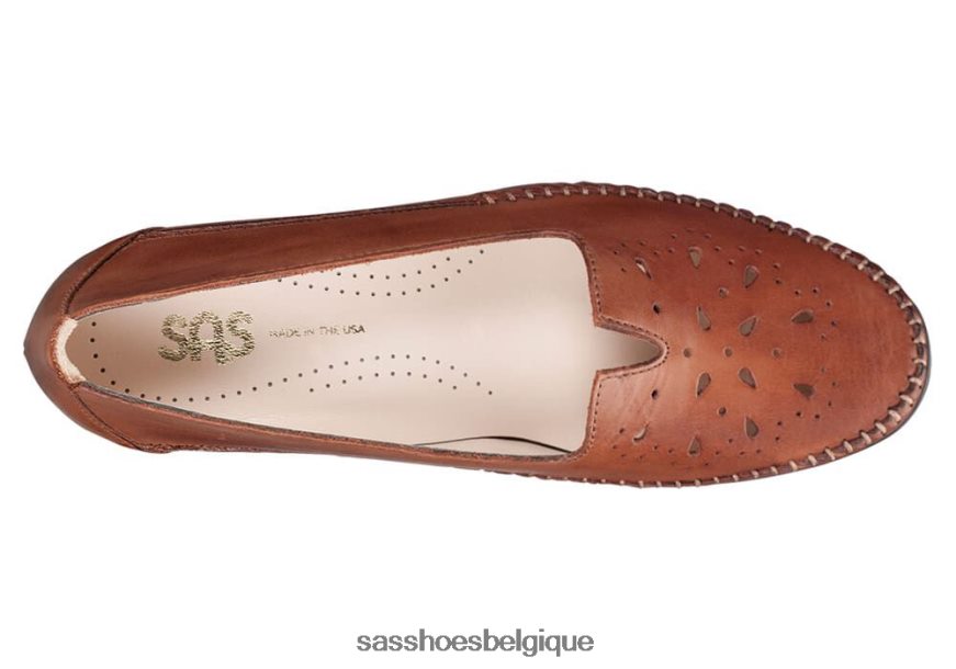 femmes inspiré brun alfa SAS sonyo glisser sur le talon VF6ZVJ353