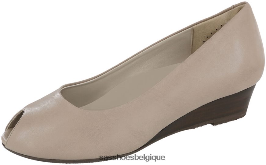 femmes inspiré champignon SAS compensée scarlett peep toe VF6ZVJ372