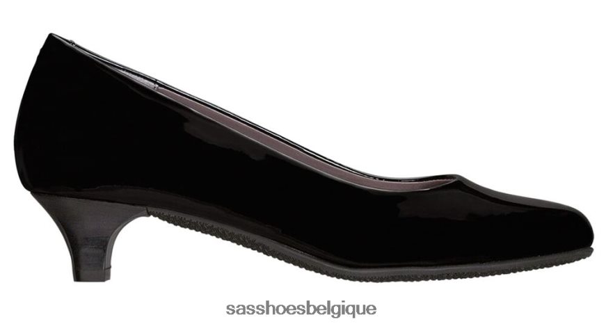 femmes inspiré vernis noir SAS talon de chaton elaine VF6ZVJ343