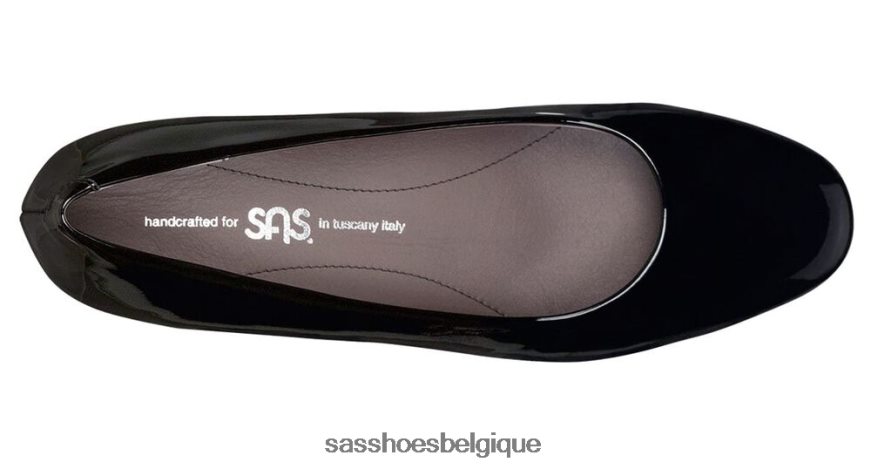 femmes inspiré vernis noir SAS talon de chaton elaine VF6ZVJ343