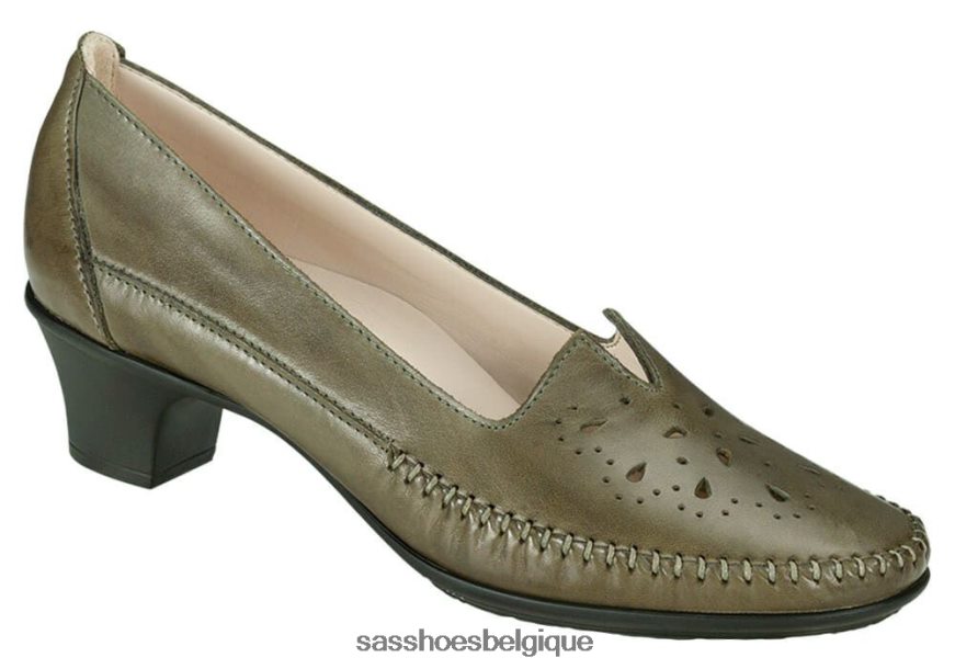 femmes inspiré vert alfa SAS sonyo glisser sur le talon VF6ZVJ354
