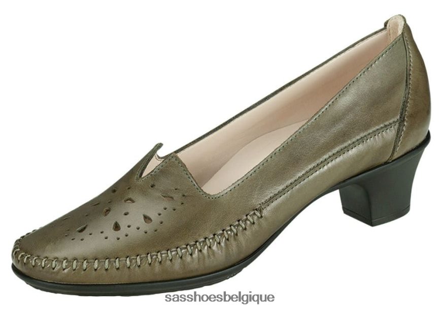 femmes inspiré vert alfa SAS sonyo glisser sur le talon VF6ZVJ354