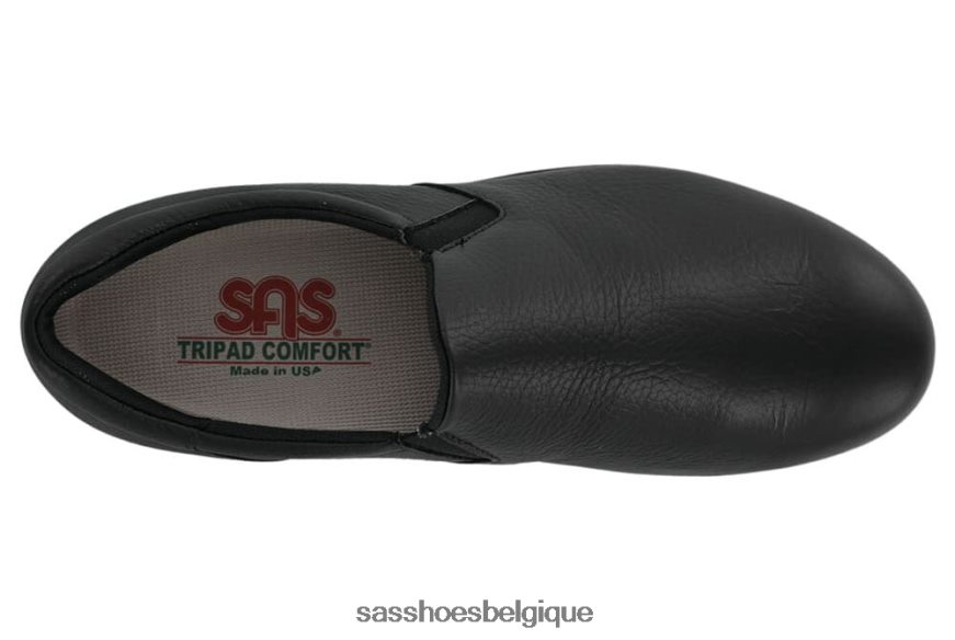 femmes élégant noir SAS mocassins antidérapants patriot VF6ZVJ410