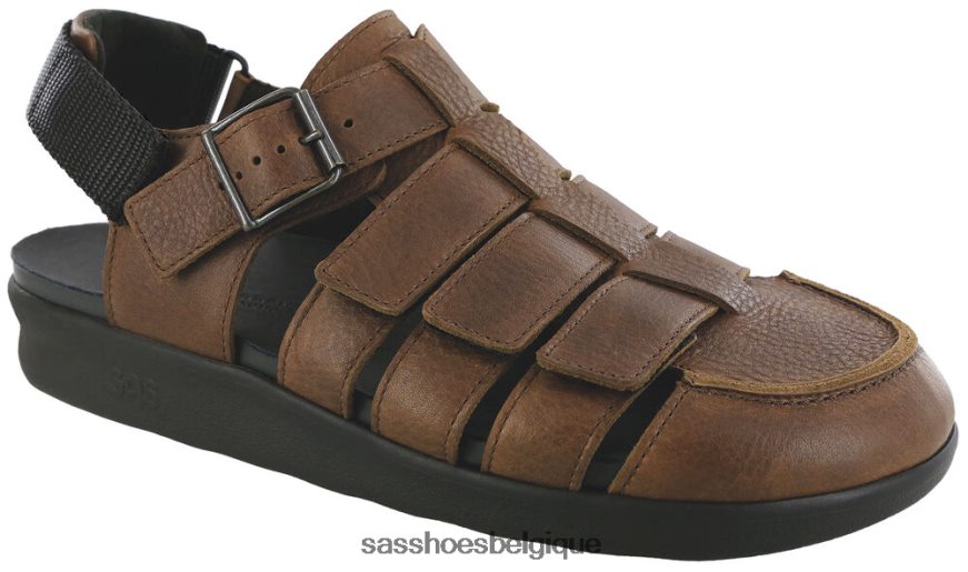 Hommes polyvalent brun SAS sandale de pêcheur effort VF6ZVJ520