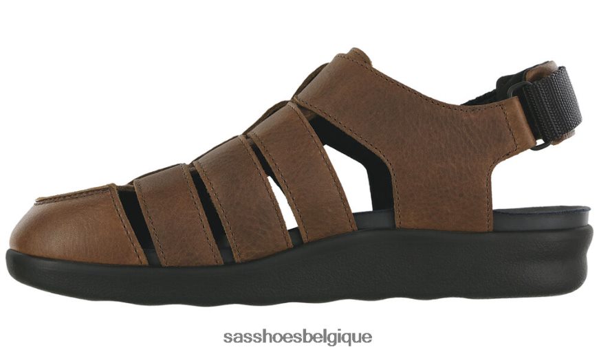 Hommes polyvalent brun SAS sandale de pêcheur effort VF6ZVJ520