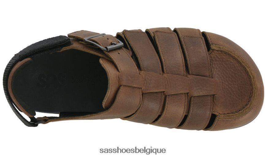 Hommes polyvalent brun SAS sandale de pêcheur effort VF6ZVJ520