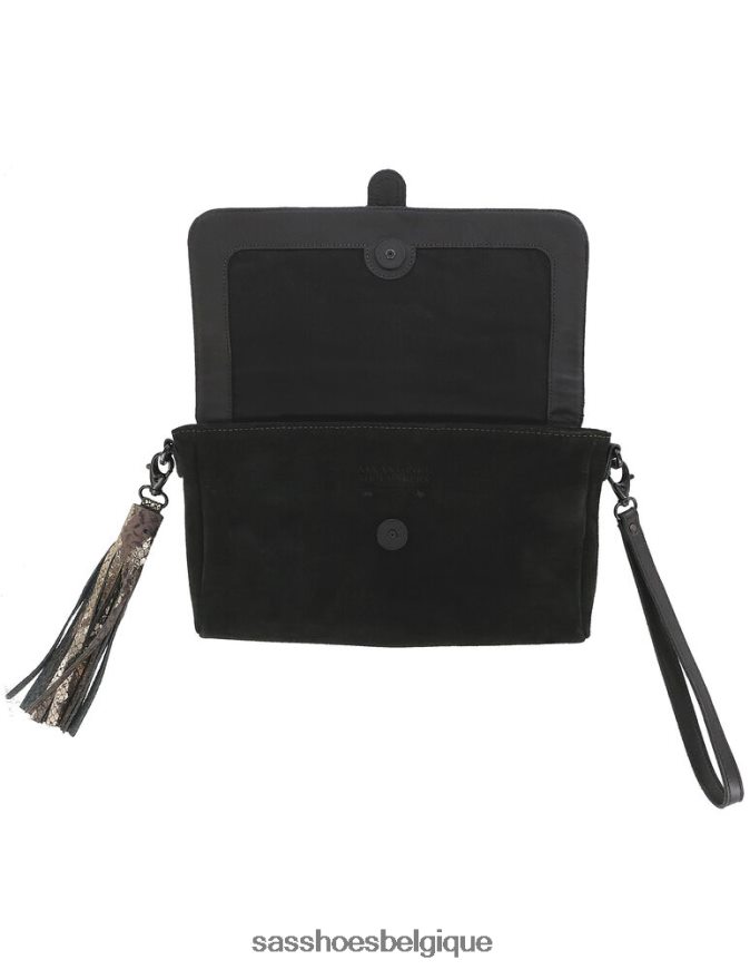 unisexe inspiré sirène noire SAS sac à main d\'embrayage VF6ZVJ561